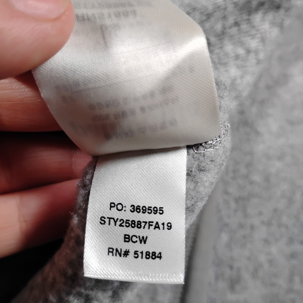 Patagonia Womens Better Sweater Vest Birch White Grey Full Zip Fleece XS 25887 - Picture 11 of 15